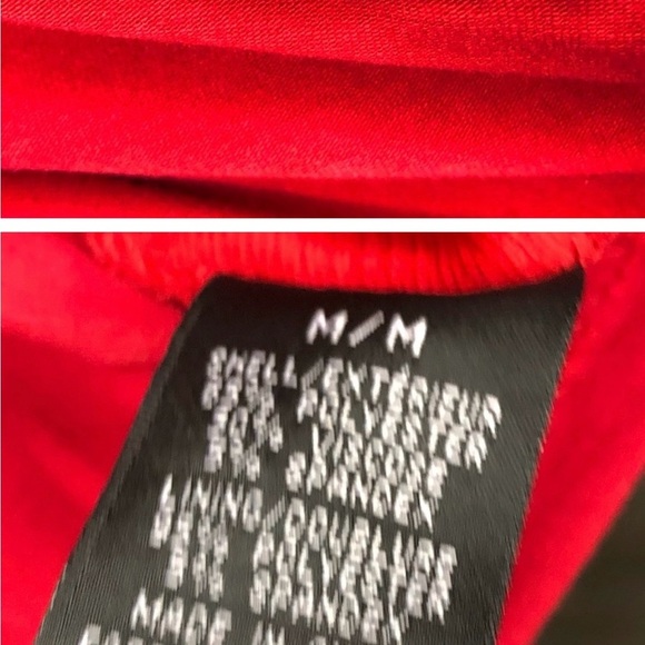 Moffi Red Sequinned Rosette Top, size M - Picture 6 of 6